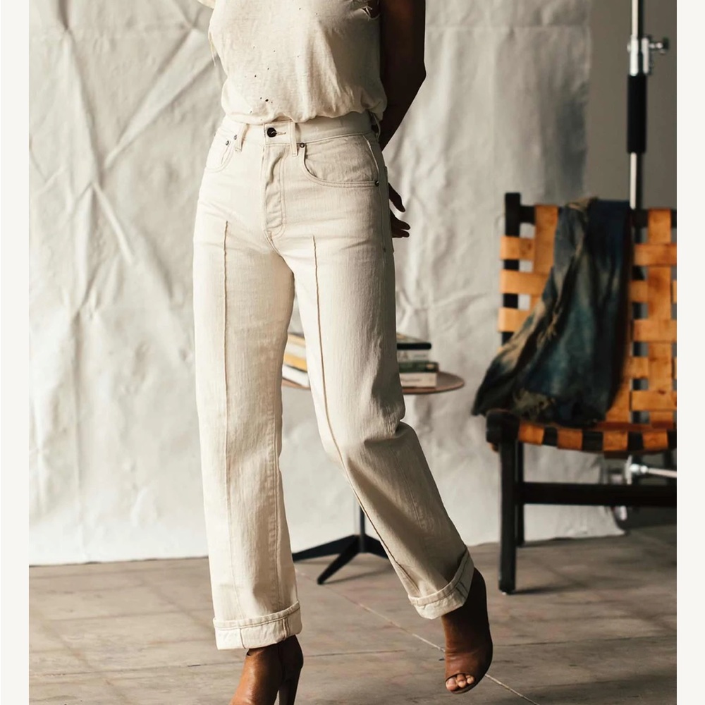 Imogene + willie Wyatt natural selvedge denim jeans -24 (relisted)